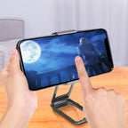 Back clip foldable phone holder