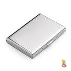 Ultral thin card case with theft and demagnetization protection