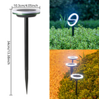 Solar Garden Lights with Color Change – LED Ground Spots for Outdoors and Garden