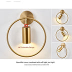 Round Iron Wall Lamp