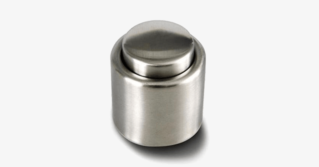 Stainless Steel Vacuum Wine Sealer – Seal your wine and keep it longer!