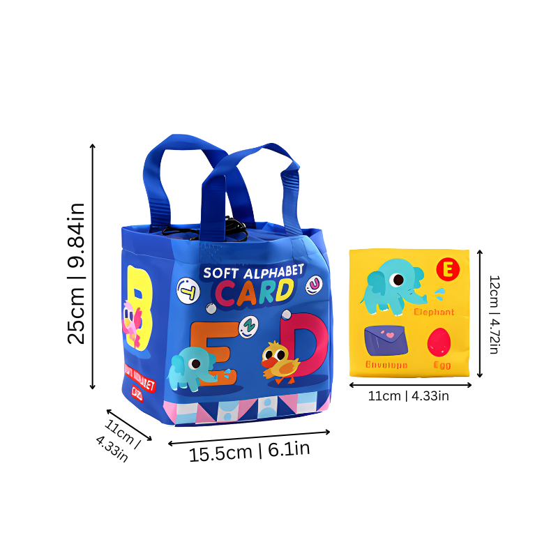 Colorful Letter Cards for Toddlers