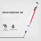 Long Head Bathroom Woodwork Multifunctional Marker