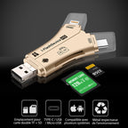 Ciaovie 4 in 1 Smartphone Card Reader