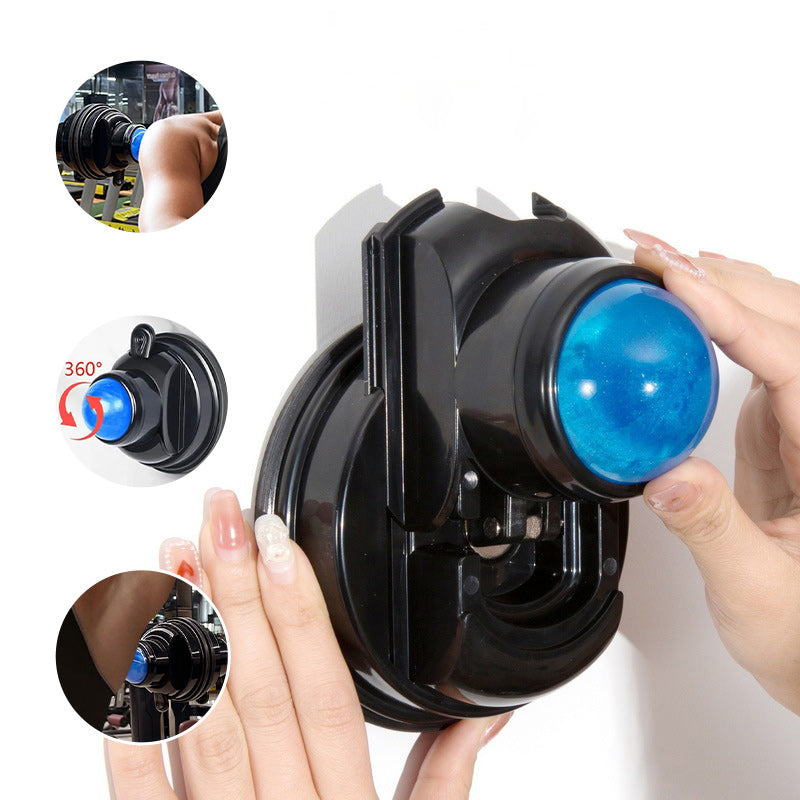 Mountable massage ball