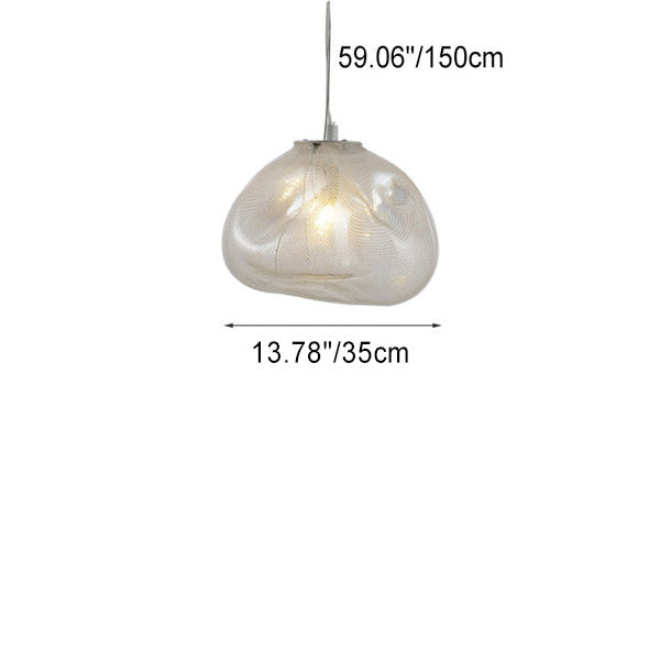 CloudNova Glass Pendant Light | Modern Design | Unique Cloud Look | Ambient Lighting