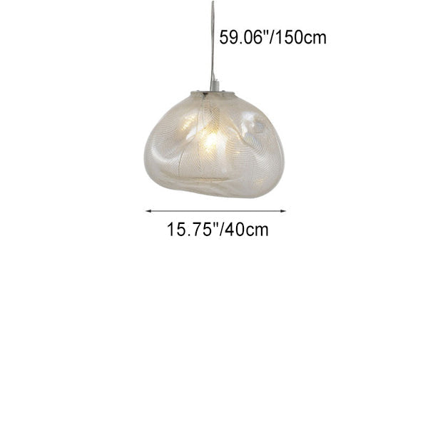 CloudNova Glass Pendant Light | Modern Design | Unique Cloud Look | Ambient Lighting