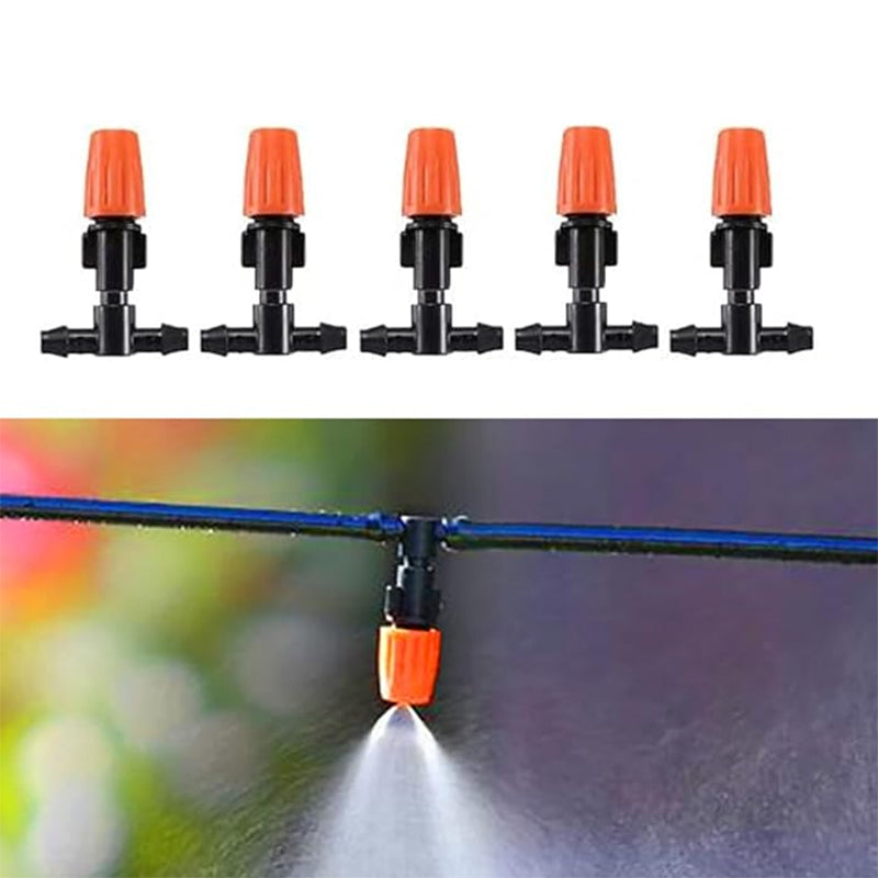 Single port adjustable spray nozzle