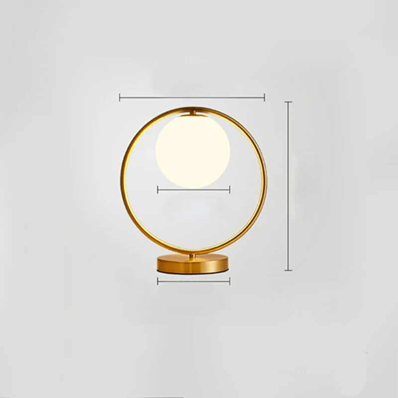Luxury glow with a creative ring