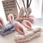 Coral fleece headband