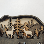 3D Creative Wood Animal Carving Craft Gift
