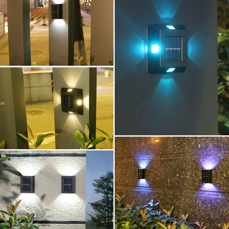 Solar Wall Lamp for Outdoor Areas