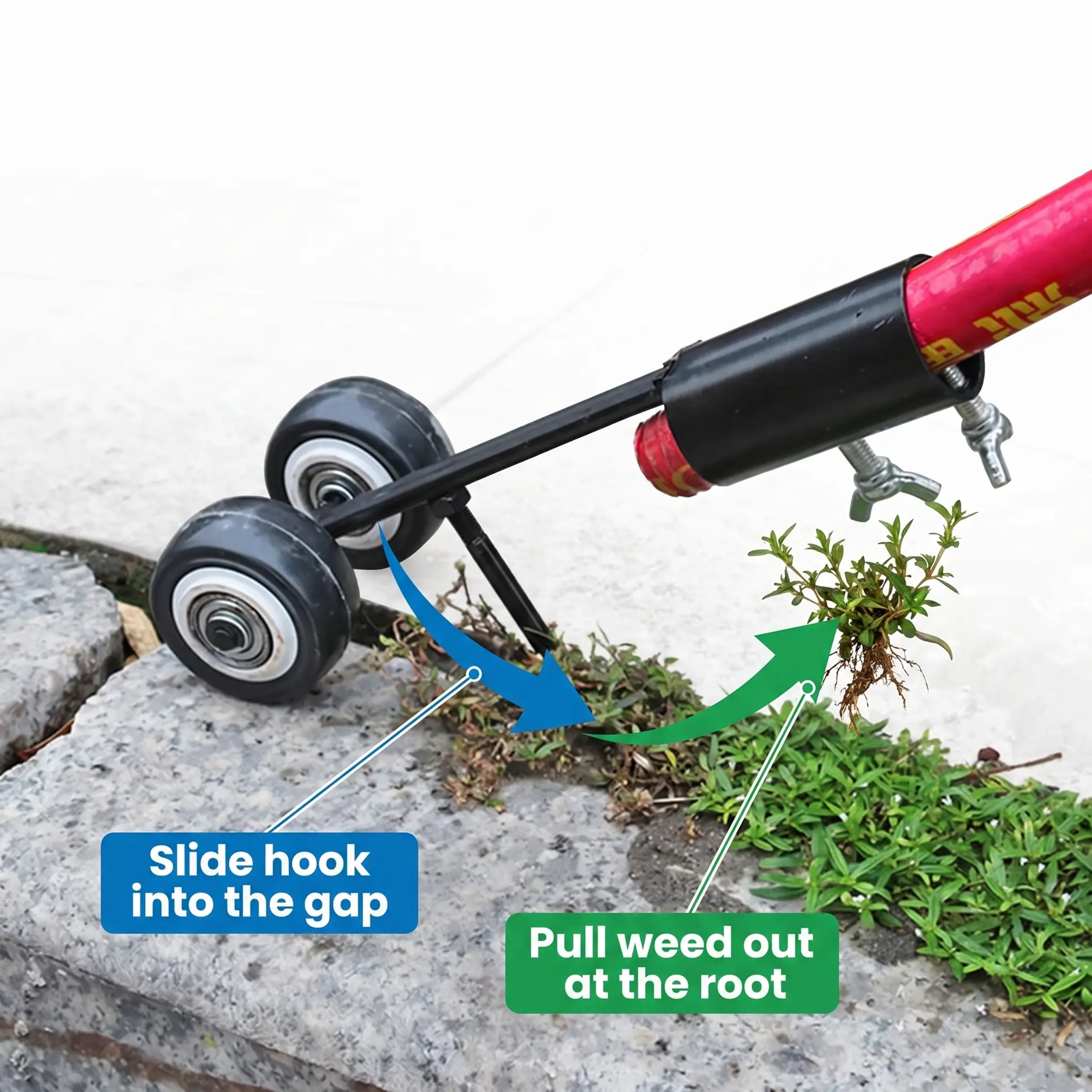Strong Gap Weeder | Easy Weed Removal!