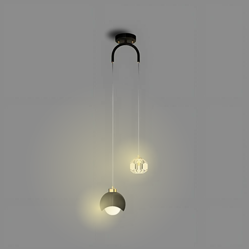 Modern LED Pendant Light for Stylish Ambiance in Bedroom and Dining Room