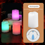 Remote Control Colorful Electronic Candle