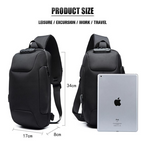 Theft Protection Backpack with 3-Digit Lock