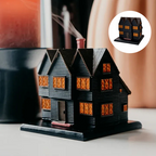 Witch House Halloween Autumn Incense Holder