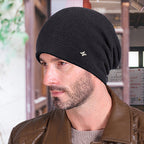 KNITTING WOOL BEANIE