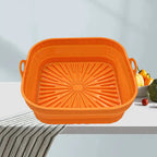 Air fryer grill pan made of silicone