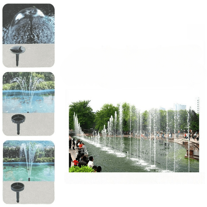 Energy-saving solution for ponds and fountains