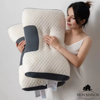 Ergonomic Neck Pillow Memory Foam Breathable Contour