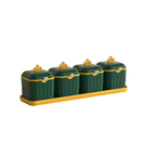 Double spice box set with drawers