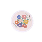 Kitchen Flower Print Wood Pulp Cotton Cloth