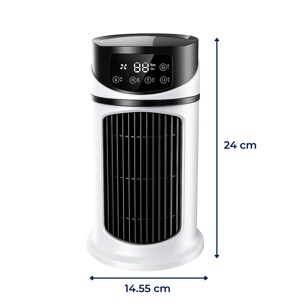 Rapid Cooling – USB 5V – 300ML Water Tank – Quiet Operation for Desk and Home Use