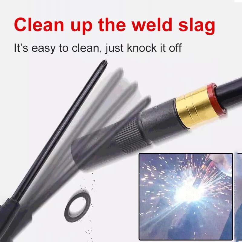 Non-stick sweat slag protection nozzle