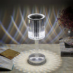 Dimmable Crystal Table Lamp With Modern Design