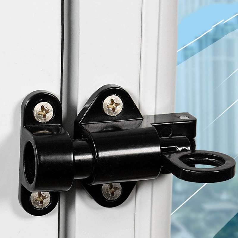 Aluminum alloy automatic window spring locking