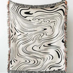 Marble Woven Throw Blanket