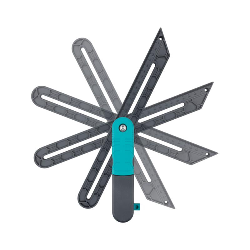 Lock corner measuring tool