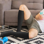 Elastic Compression Socks with Zipper