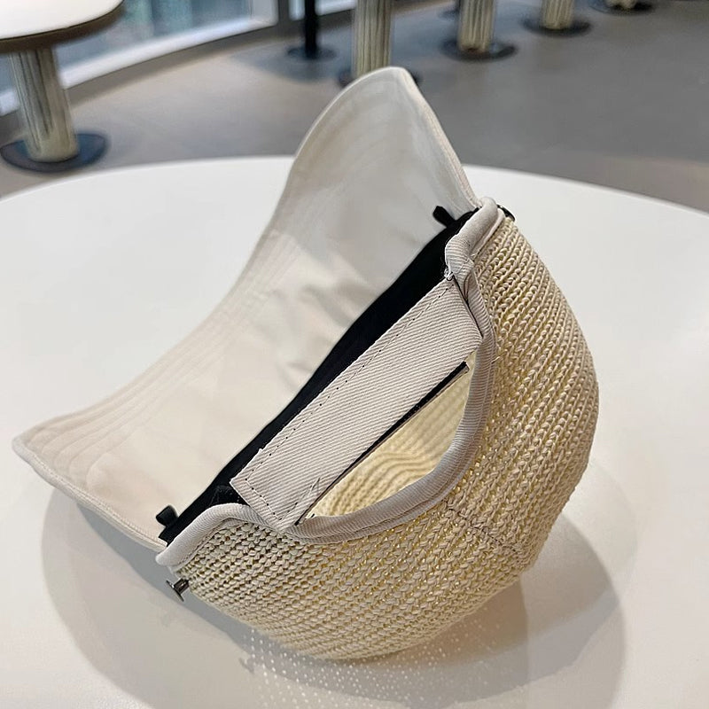 Women's sun hat with wide brim