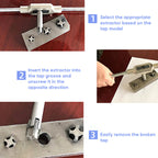 Multifunctional Set for Removing Damaged Screws