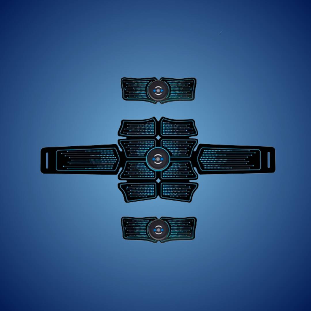 CorePulse Abdominal Electrical Muscle Stimulator | Belt for Muscle Toning - Belly Fat Loss - Post-Workout Recovery and Pain Relief