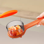 Peeling knife with storage box