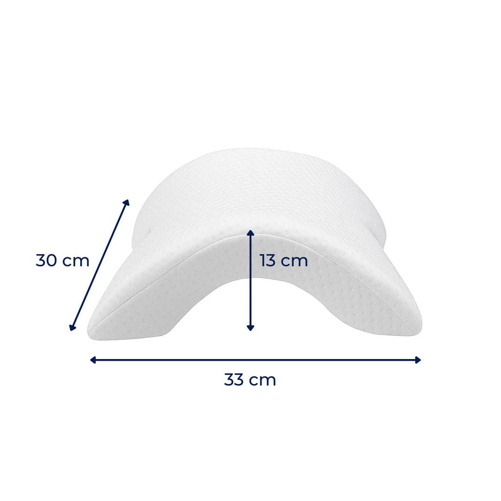 Spine Relief & Posture Alignment – Contour Memory Foam – Pain-Free Deep Sleep Support
