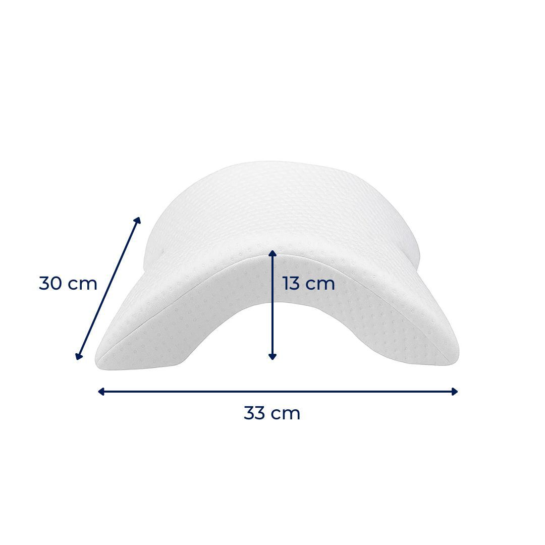 Spine Relief & Posture Alignment – Contour Memory Foam – Pain-Free Deep Sleep Support