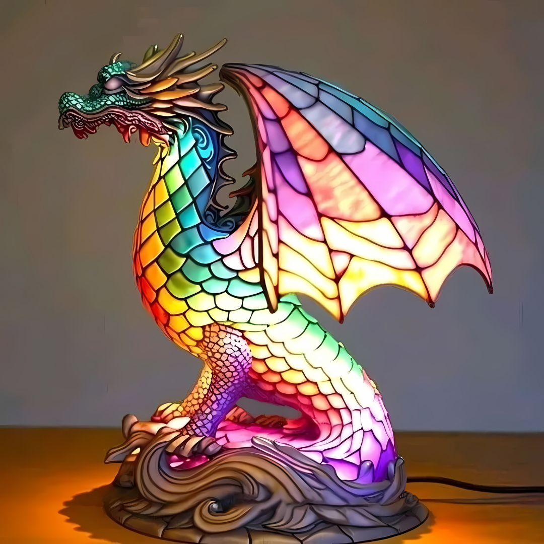 Glass Table Lamp