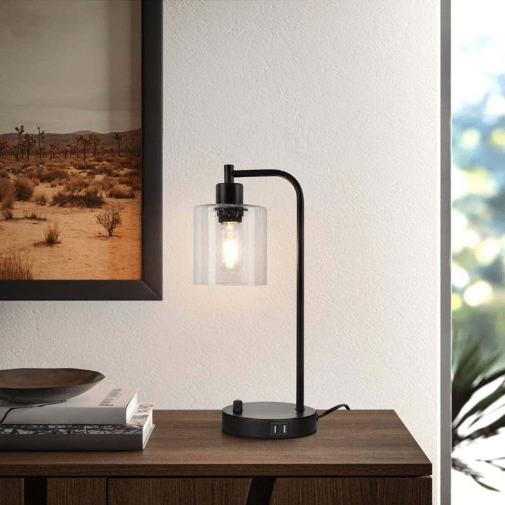 Modern glass shade