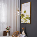 Modern Atmospheric Glass Pendant Lamp for Dining Room and Kitchen