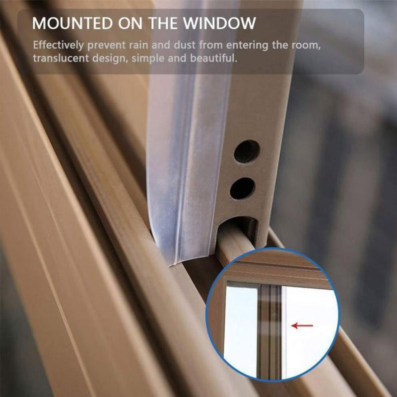 Silicone Door and Window Sealing Strip, 5 m