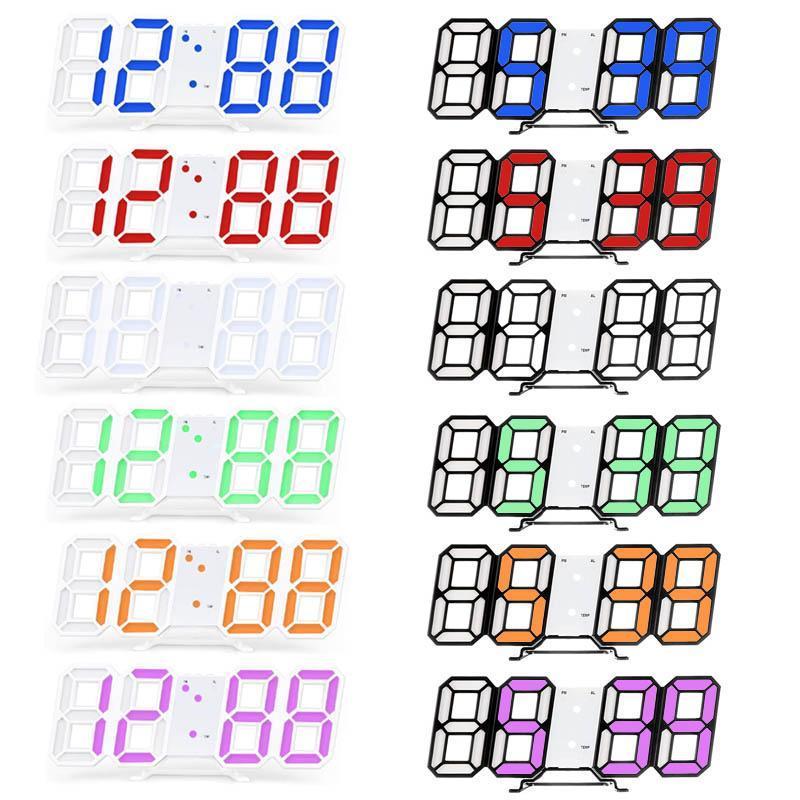 Smart 3D Digital Clock Alarm