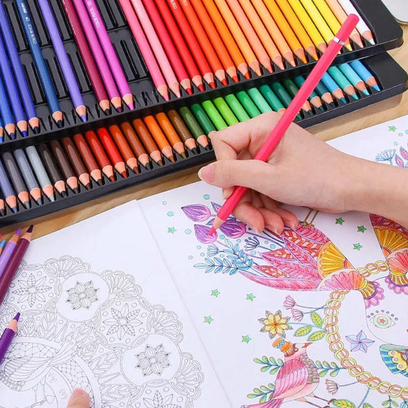 Portable Colored Pencil Set