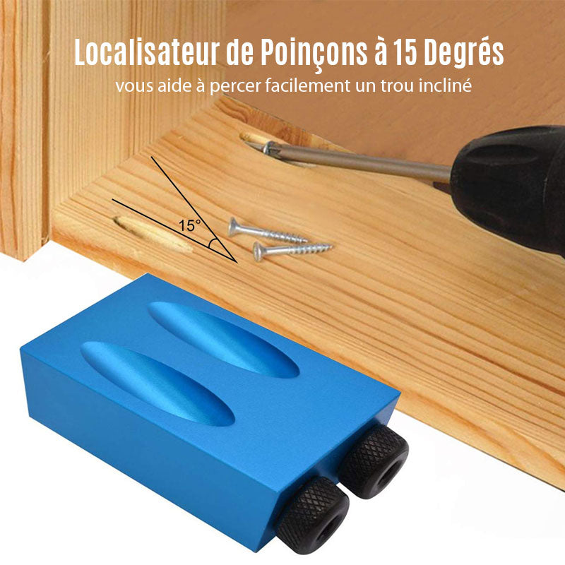 Punch Point Locator at 15 degrees
