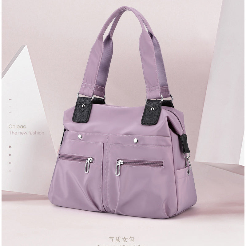 Waterproof Simple Nylon Handbag