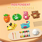 Beautiful sewing kit for children to make themselves