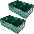 Planting bag with multiple compartments – Robust garden storage for plants and herbs